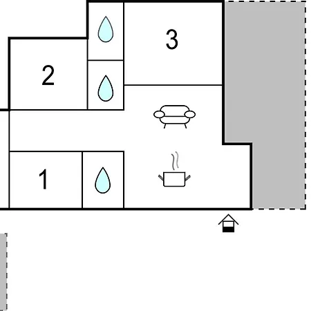 度假居 3 Bedroom Cozy In Zgaljici *